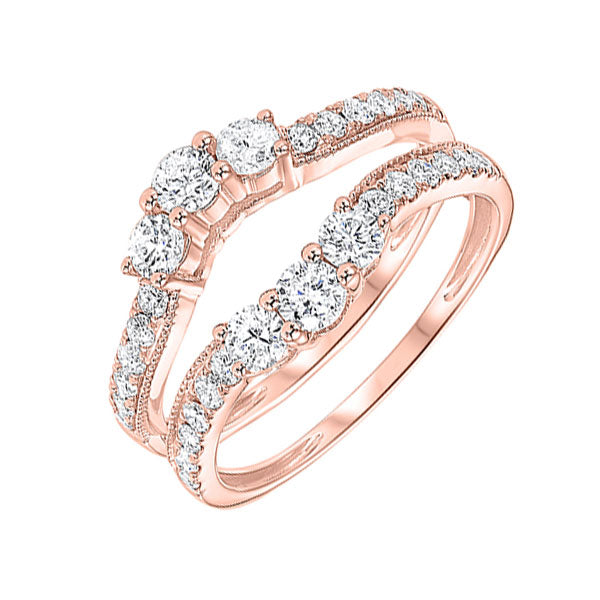 Diamond Insert 1/2ctw in 14k Rose Gold