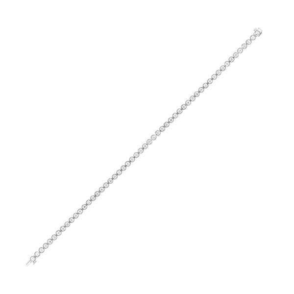 14Kt White Gold Diamond (1Ctw) Bracelet