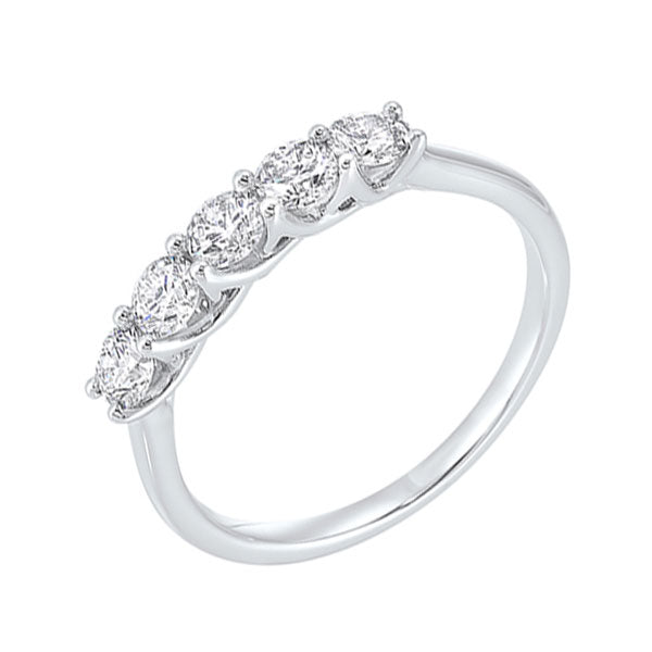 14Kt White Gold Diamond (1/2Ctw) Band