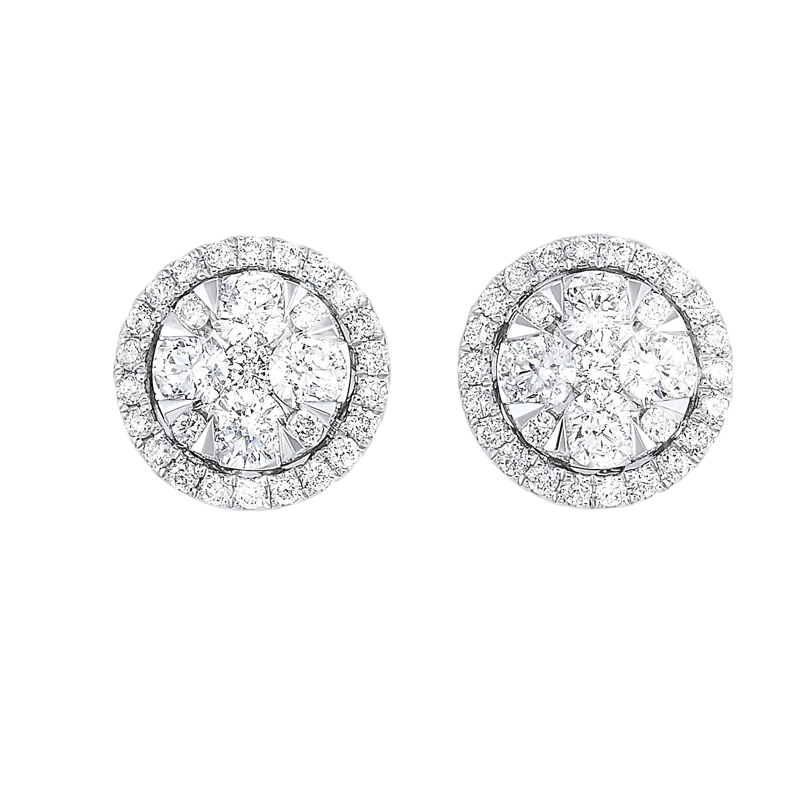 14K Diamond Earrings