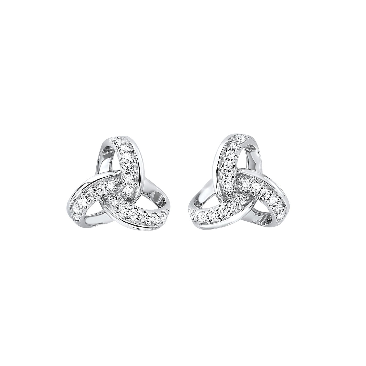 Gold Diamond Earrings