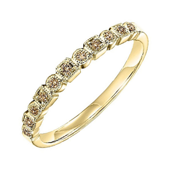 10Kt Yellow Gold Diamond(1/8Ctw) Ring