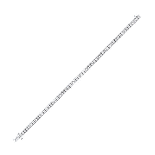 14Kt White Gold Diamond (7Ctw) Bracelet