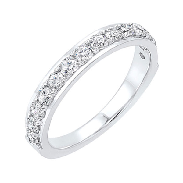 14Kt White Gold Diamond(1/2Ctw) Band