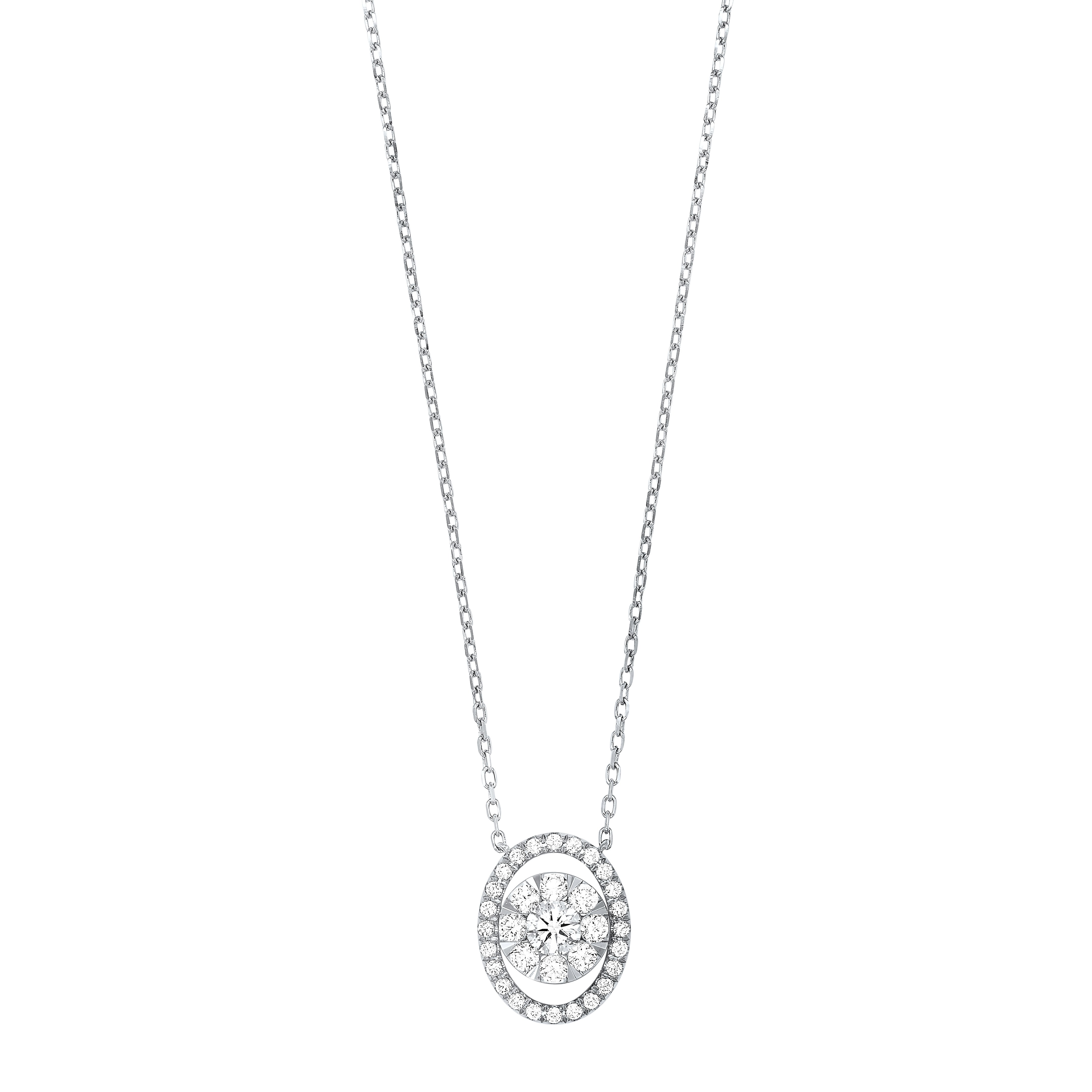 14K Diamond Pendant