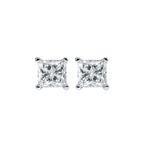 14Kt White Gold Diamond (1/4Ctw) Earring