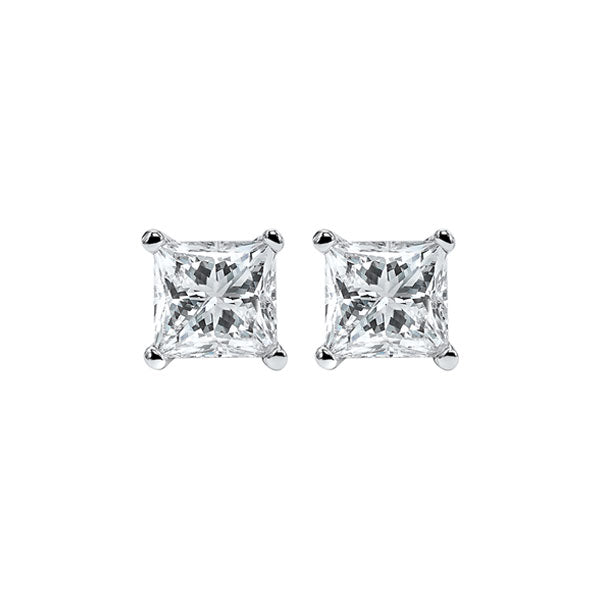 14Kt White Gold Diamond (1 1/5Ctw) Earring