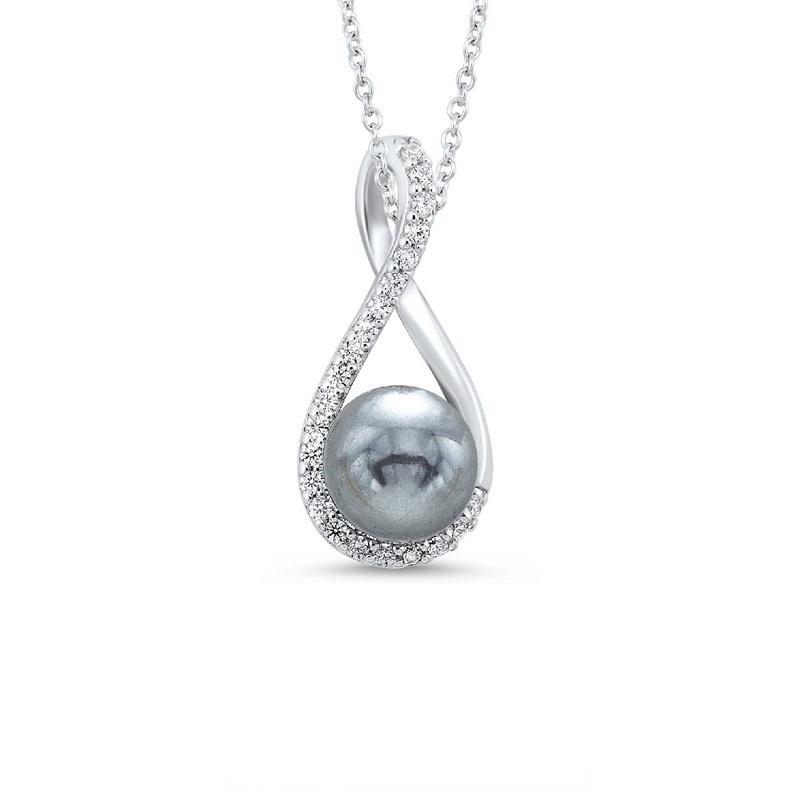 Silver Pearl Pendant