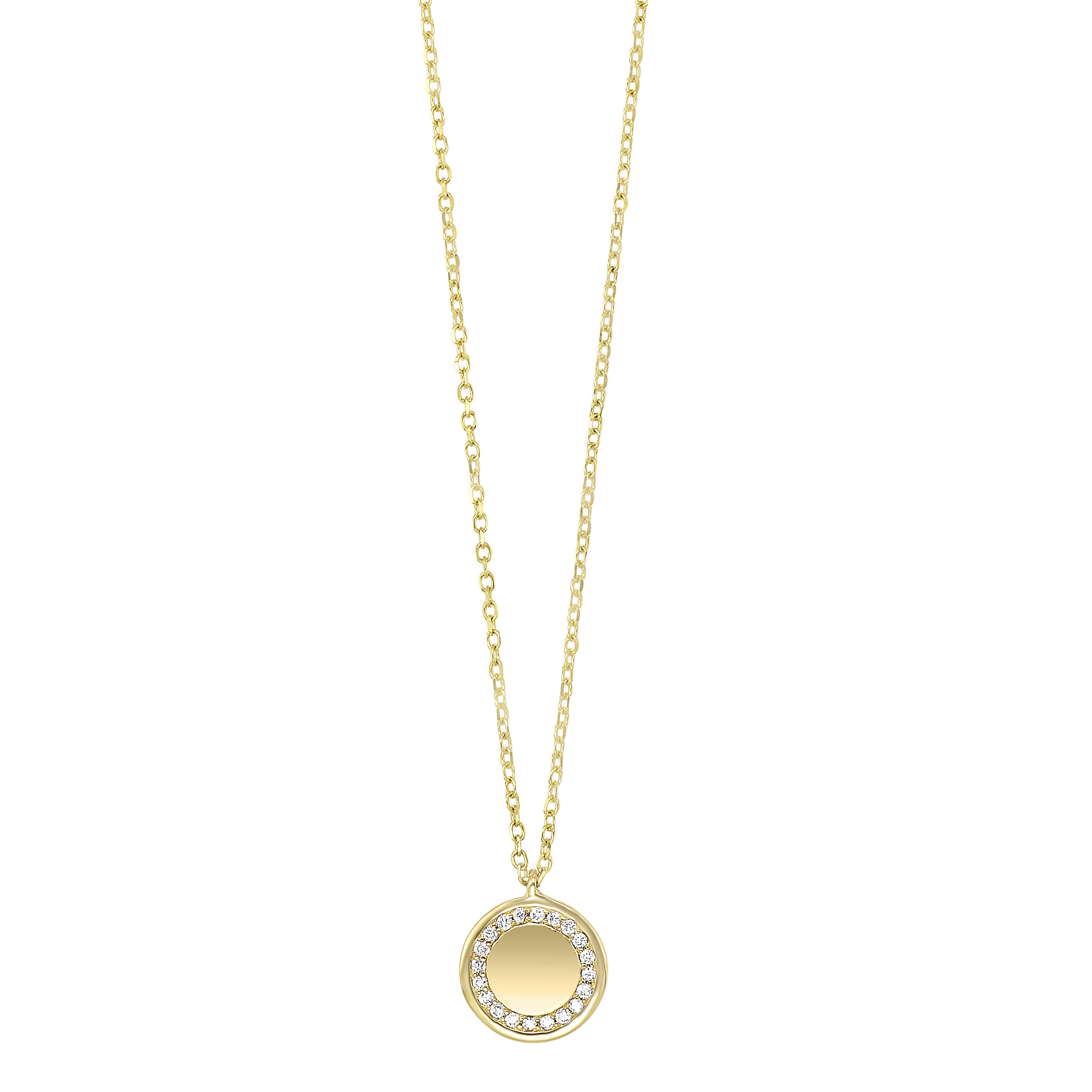 Gold Diamond Pendant