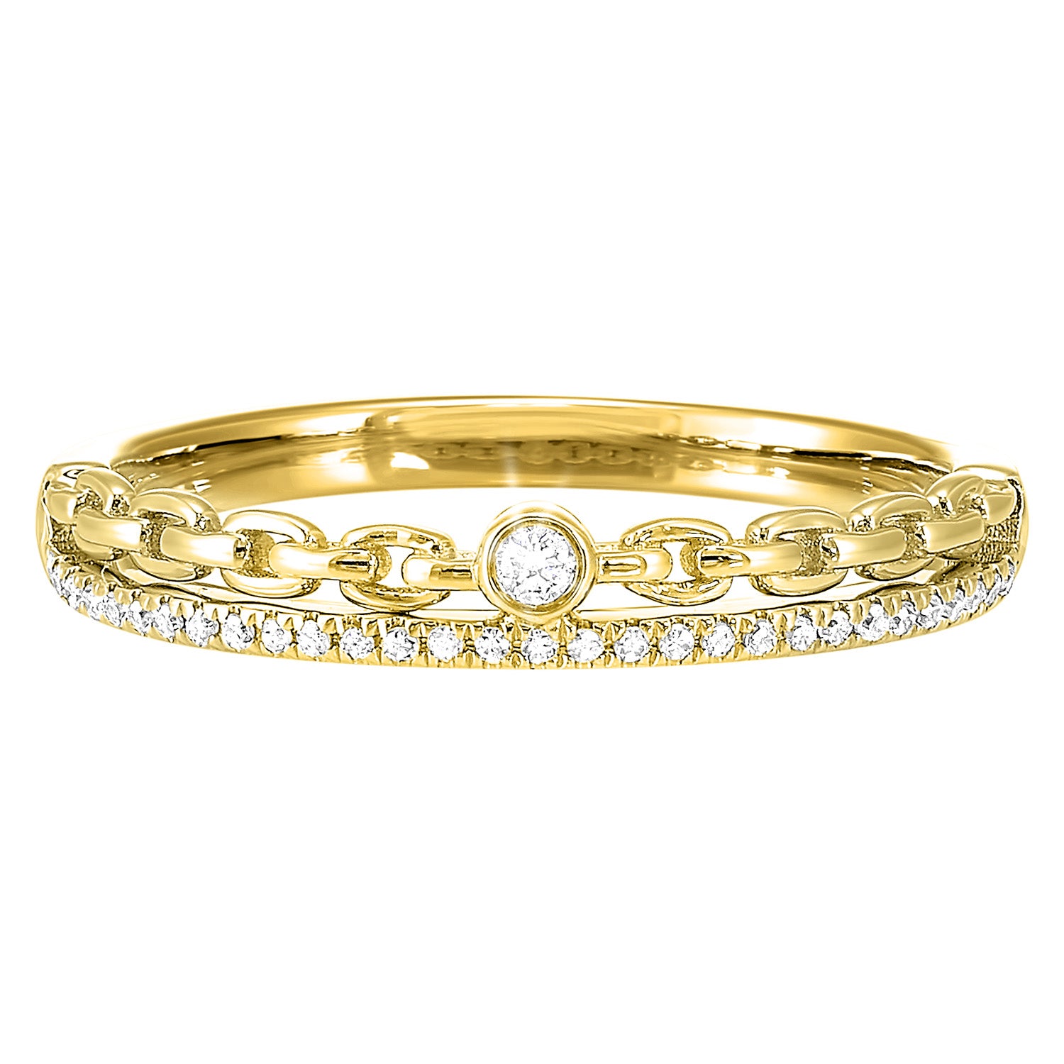 14K Diamond Ring