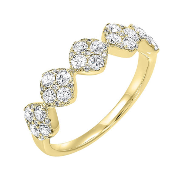 14Kt Yellow Gold Diamond (3/4Ctw) Ring