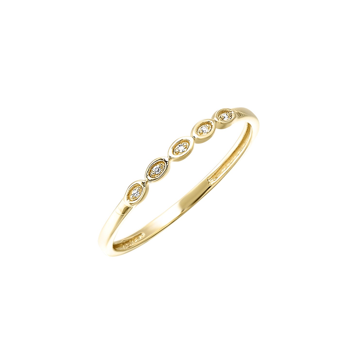 Gold Diamond Ring