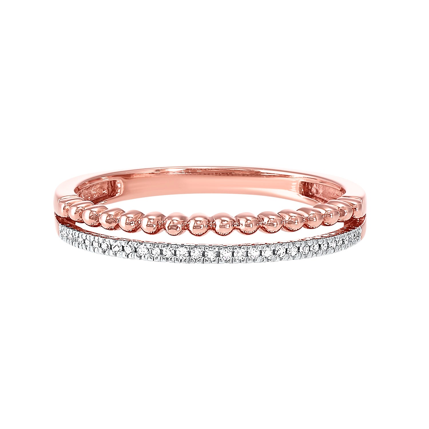 Rose Gold Diamond Ring