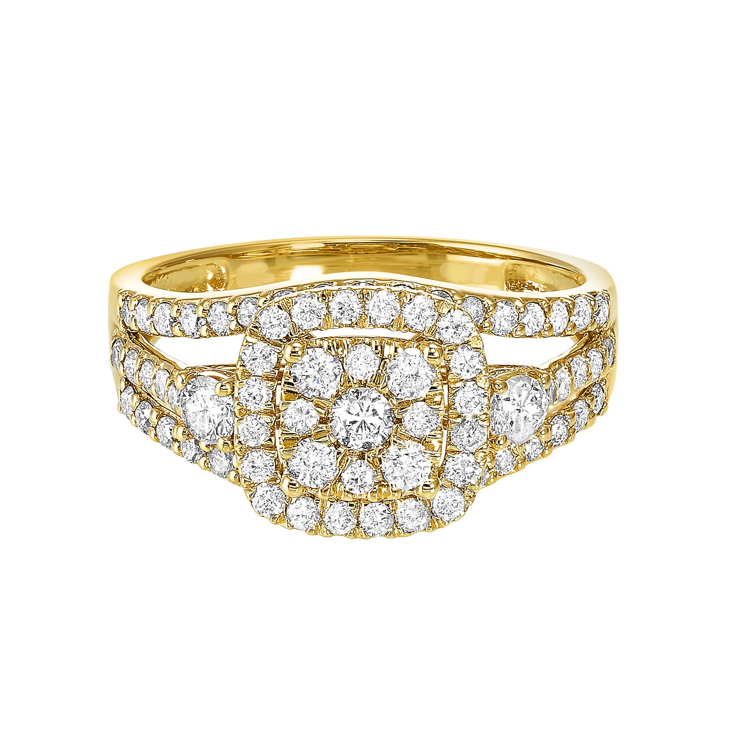 14K Diamond Ring