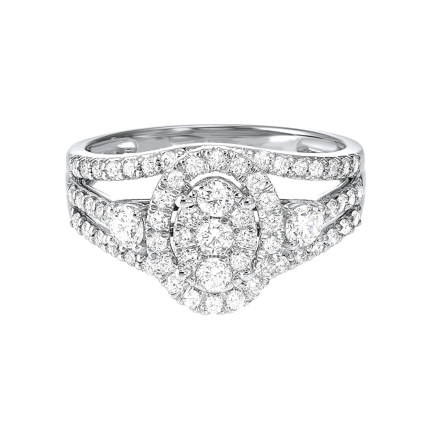 14K Diamond Ring