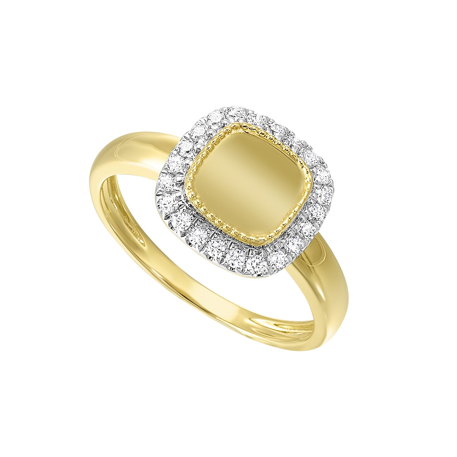 14K Diamond Ring