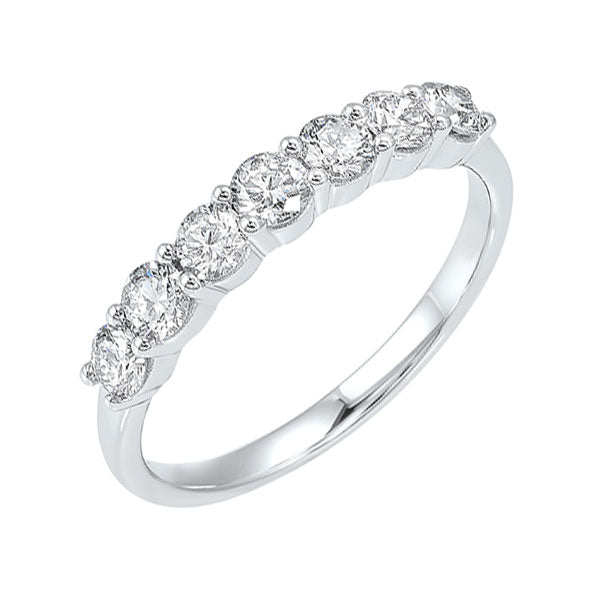 14Kt White Gold Diamond (1Ctw) Band