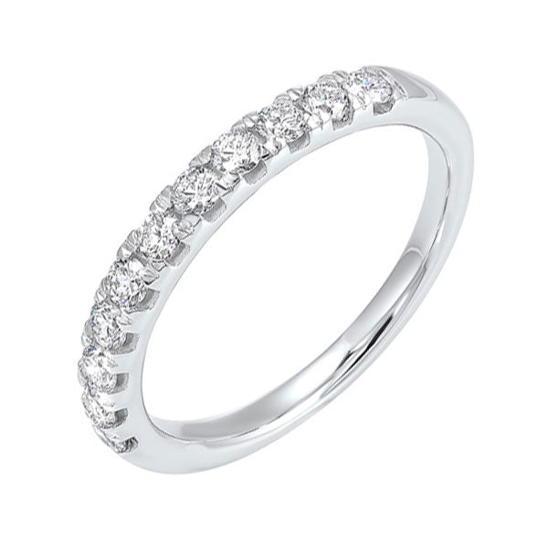 14Kt White Gold Diamond(1/4Ctw) Band