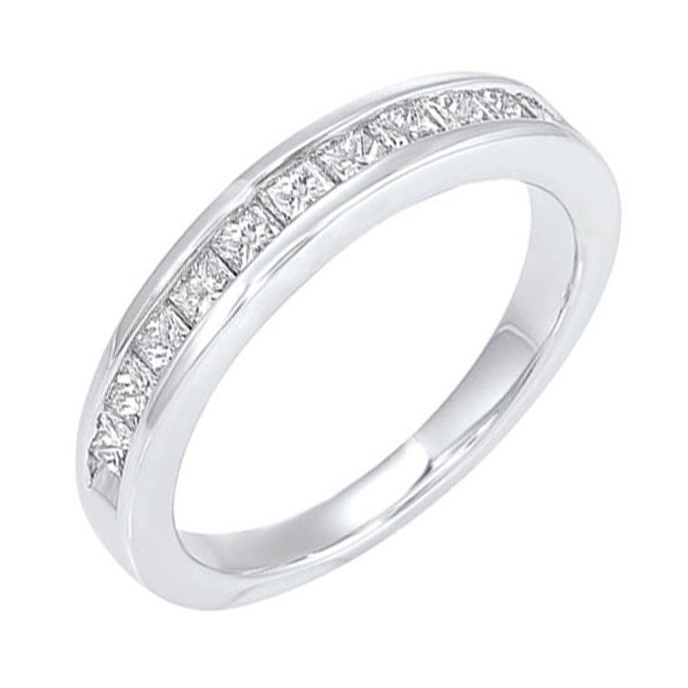 14Kt White Gold Diamond (1Ctw) Band