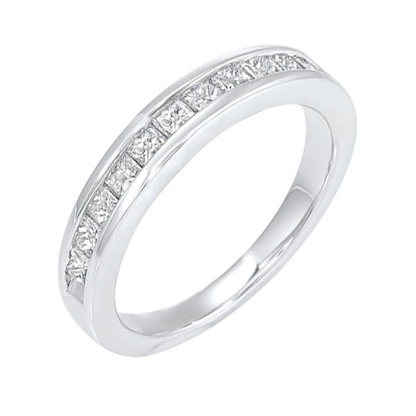 14Kt White Gold Diamond (1/4Ctw) Band