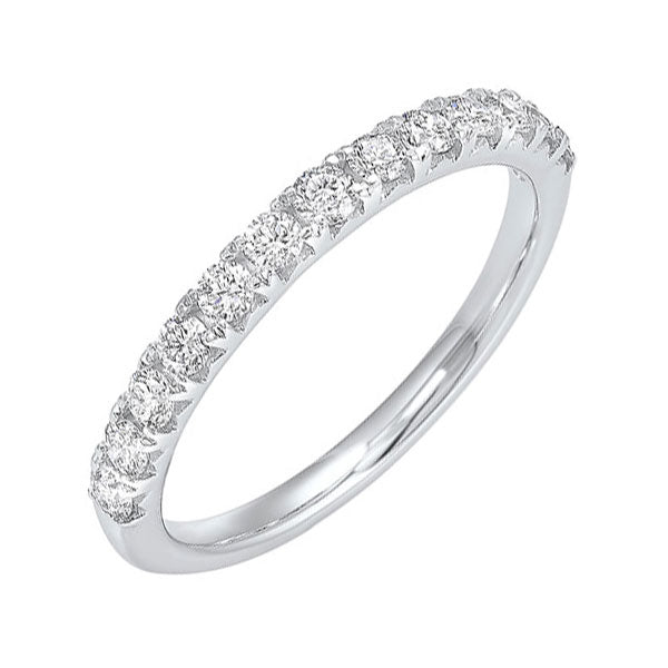 14Kt White Gold Diamond (1/4Ctw) Band