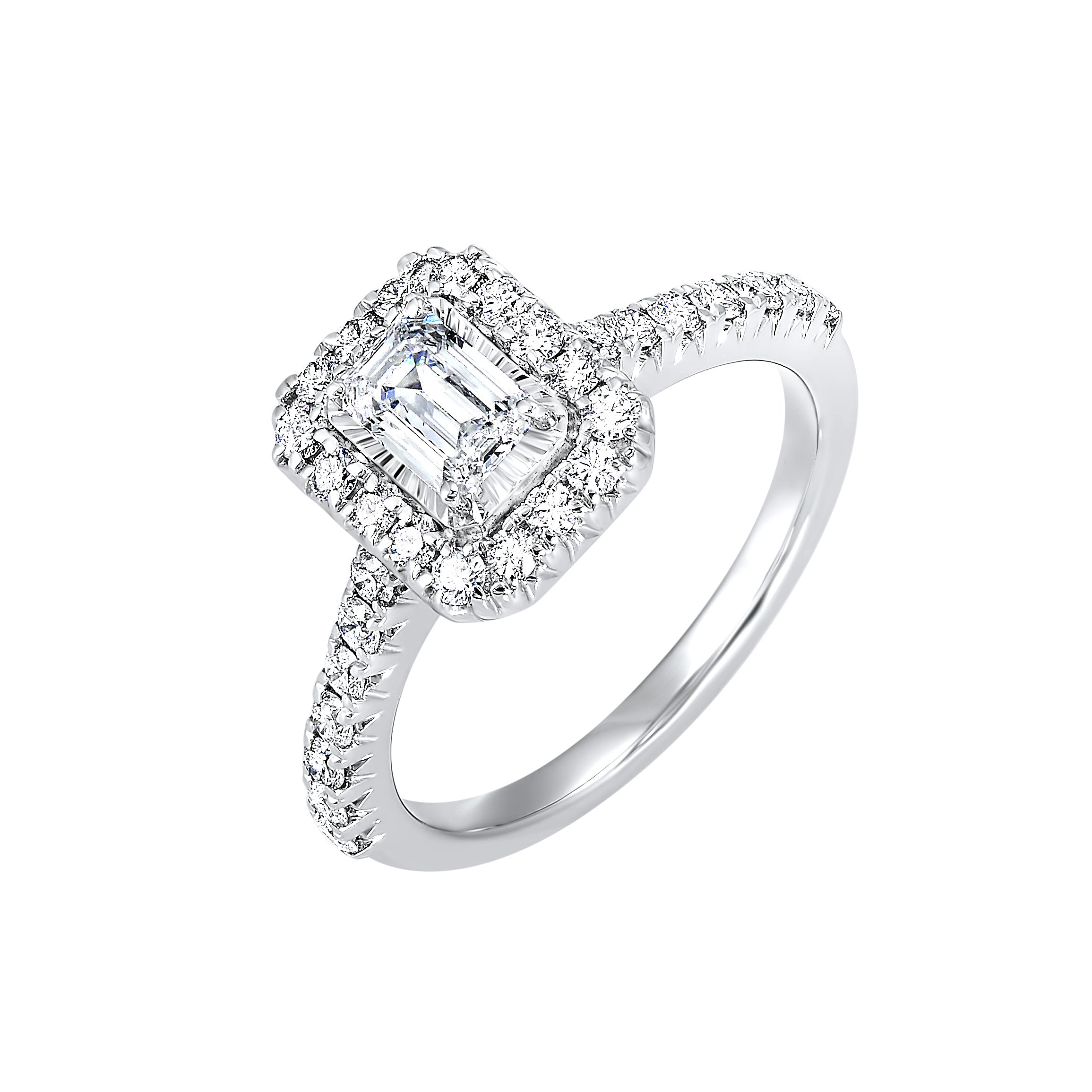 14K Diamond Engagement Ring