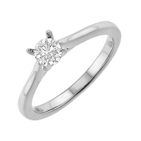 14Kt White Gold Diamond (1/4Ctw) Ring