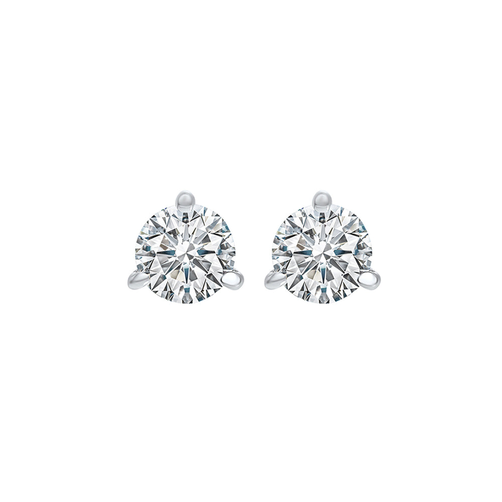 18Kt White Gold Diamond (1/2Ctw) Earring