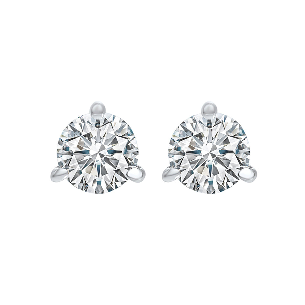 18Kt White Gold Diamond (1 1/5Ctw) Earring