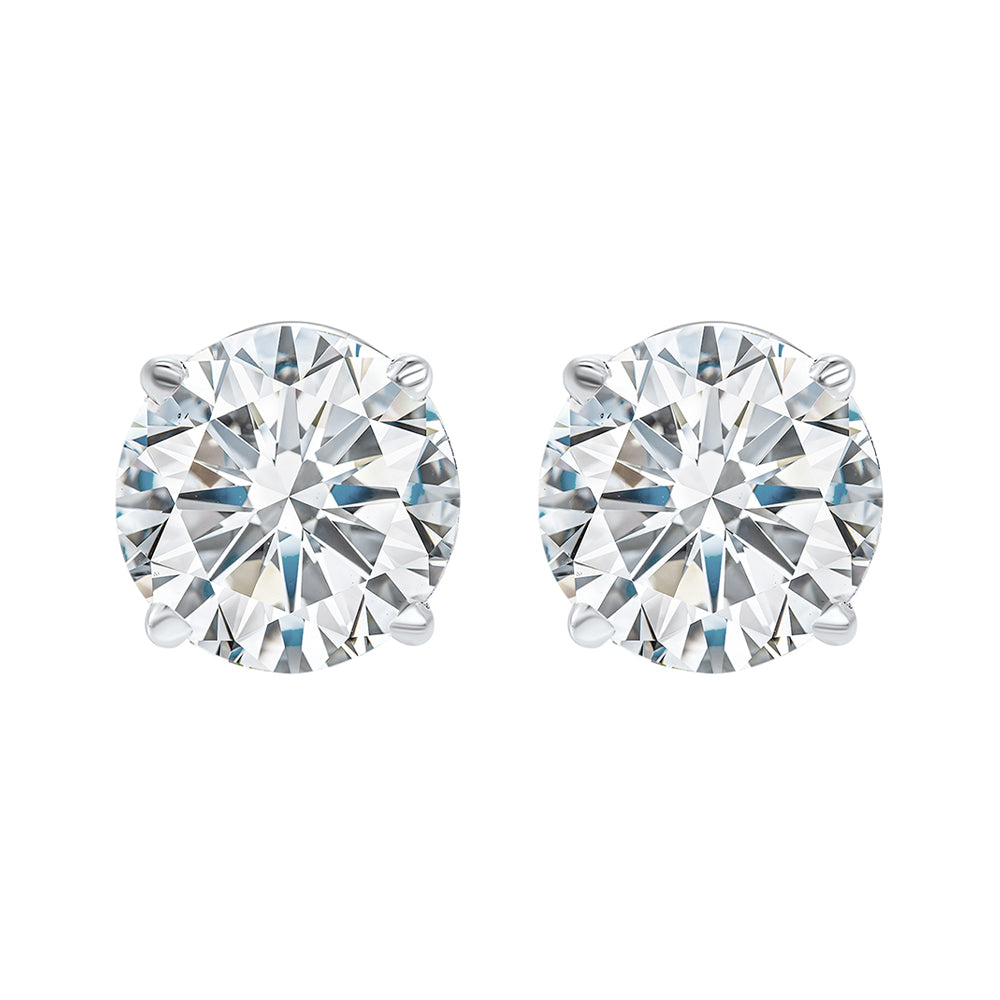 14Kt White Gold Diamond (1 1/2Ctw) Earring