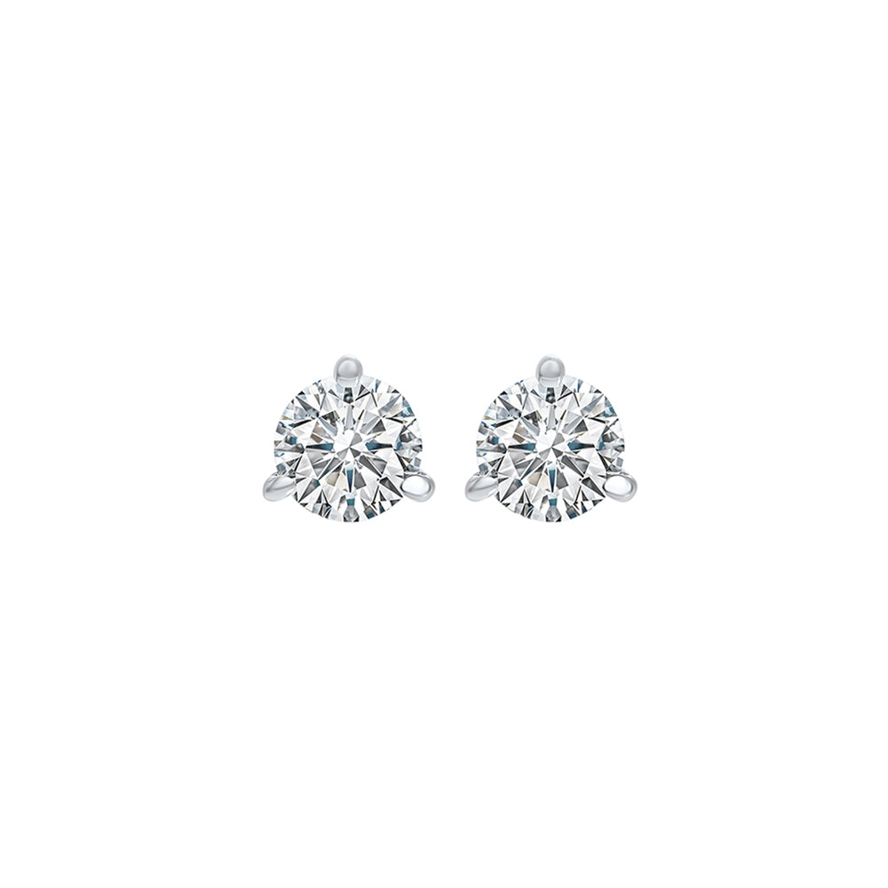 14Kt White Gold Diamond (1/4Ctw) Earring